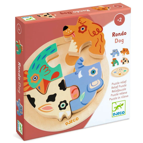 Wooden Puzzle - Rondo Dog
