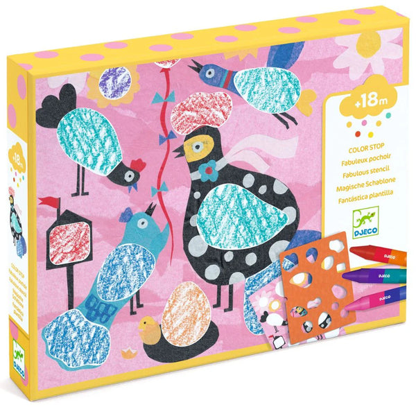 Colour Stop Fabulous Stencils - Birds