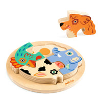 Wooden Puzzle - Rondo Dog