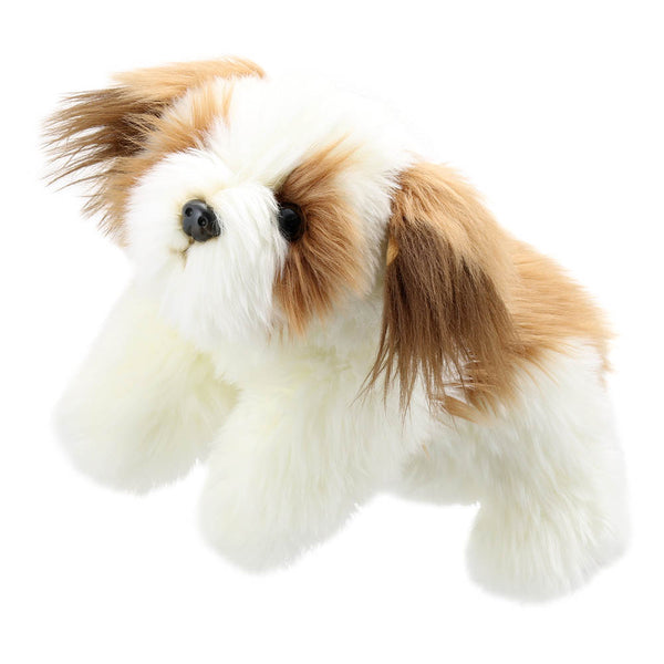 Dog Full Bodied Puppet (Brown and White)