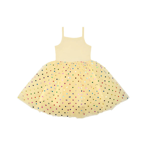 Lemon Spot Dress