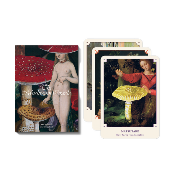 The Mushroom Oracle Card Deck and Guidebook
