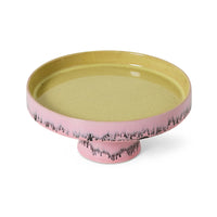 70s Ceramics Bowl on Base - Bubble