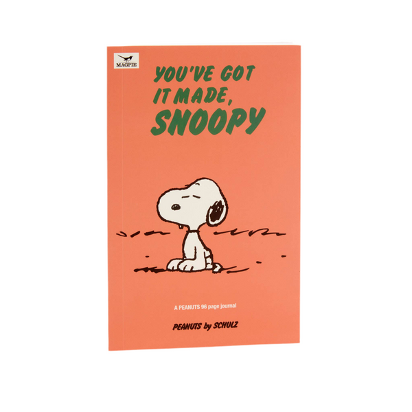 Peanuts Journal You've got it made Snoopy