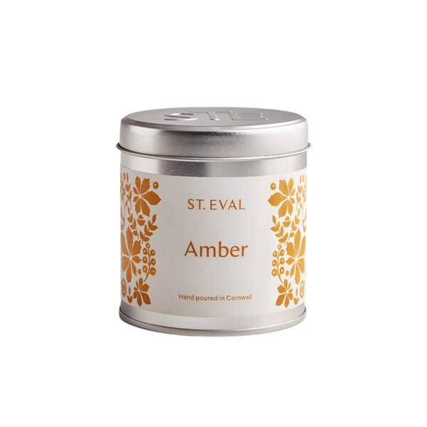 Amber Scented Tin Candle