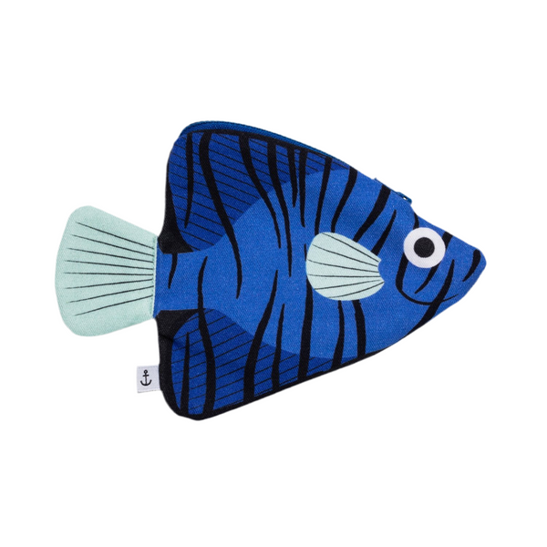 Don Fisher - Batfish Purse - Blue