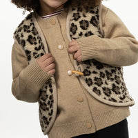Winna Vest - Print Beige