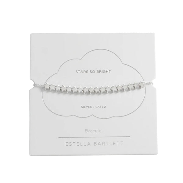 Stars So Bright Slider Bracelet - Silver Plated
