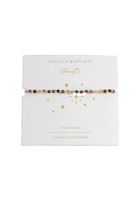 Wellness Tourmaline Amelia Bracelet, Gold Plated