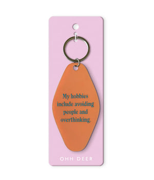 My Hobbies - Keyring