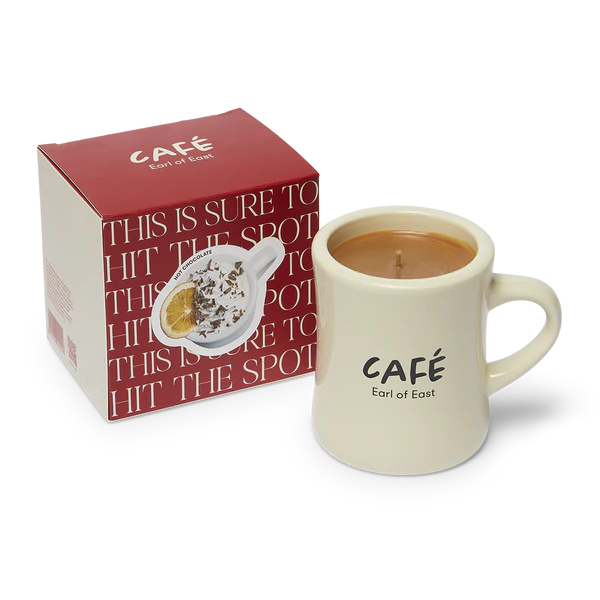 Soy Wax Cafe Candle - Hot Chocolate