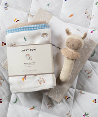 Rattle & Care New Baby Gift Set - Little Farm