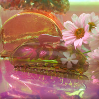 Chloris Flower Acetate Claw Clip - Large