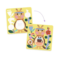 Djeco Magic Peakaboo Baby Animals