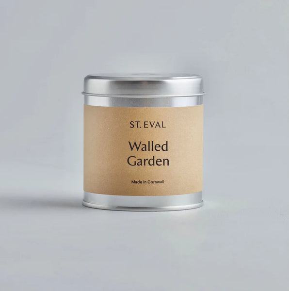 St Eval - Walled Garden Scented Tin Candle