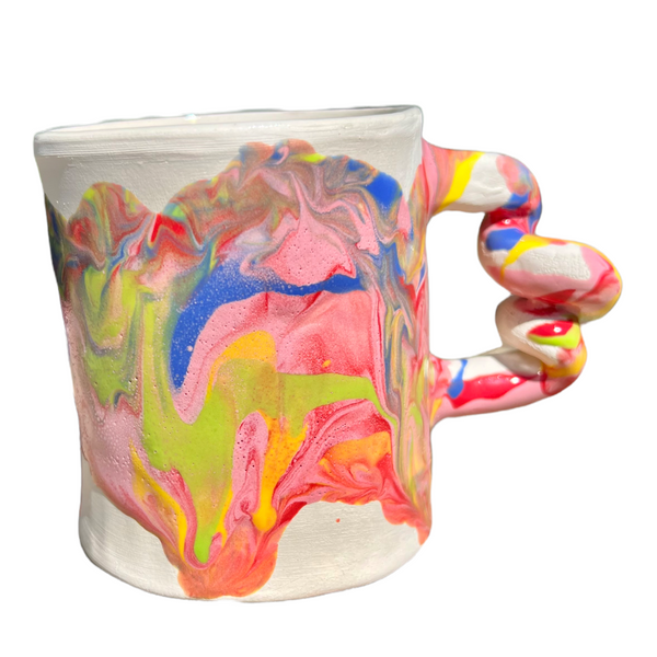 Harlie Brown - Melted Marble Wiggle Mug