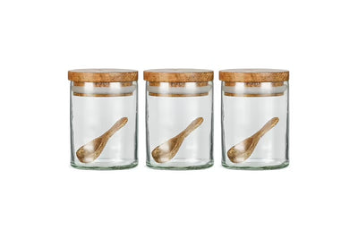 Nkuku - Izaan Spice Jar - Clear