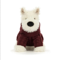 Munro Scottie Dog 'Winter Jumper'