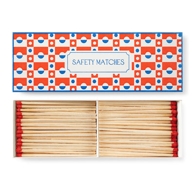 Block Pattern Blue Matches