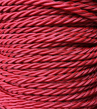 Fabric Extension Cable - Garnet/Black - 2m