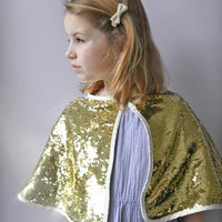 Gold Sequin Cape