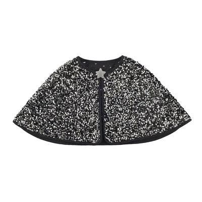 Spellbound Sequin Velvet Cape