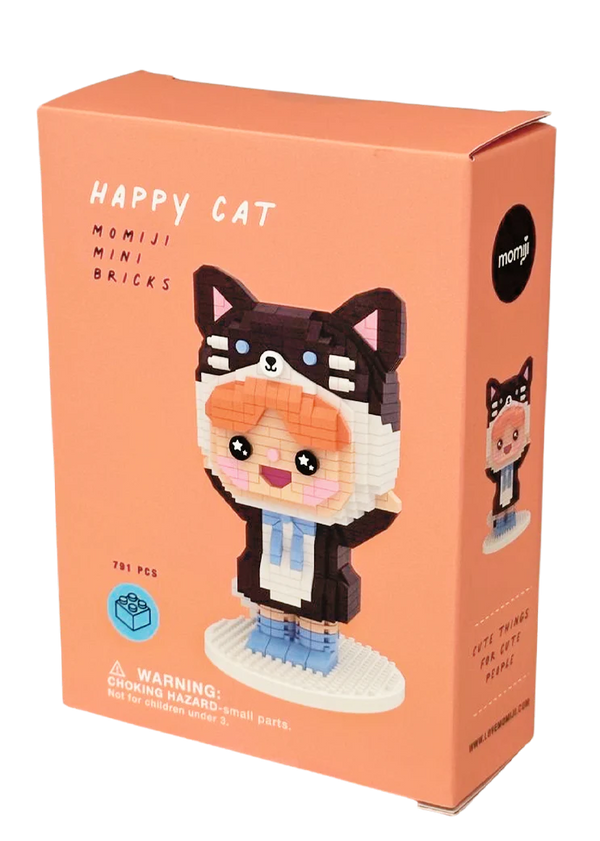 Momiji - Happy Cat Mini-Bricks