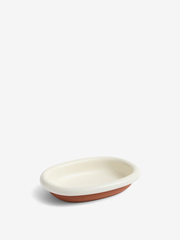 Barro Oval Dish - Small - Off White