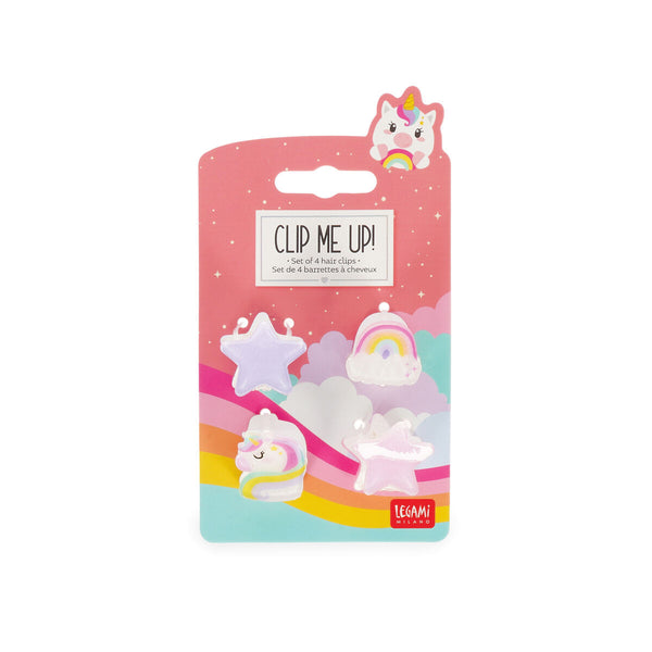Clip Me Up! Mini Hair Clips - Unicorn