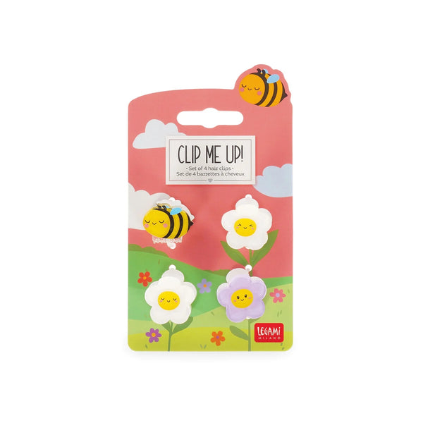 Clip Me Up! Mini Hair Clips - Bee