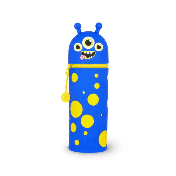 2 in 1 Silicone Pencil Case - Kawaii Monster