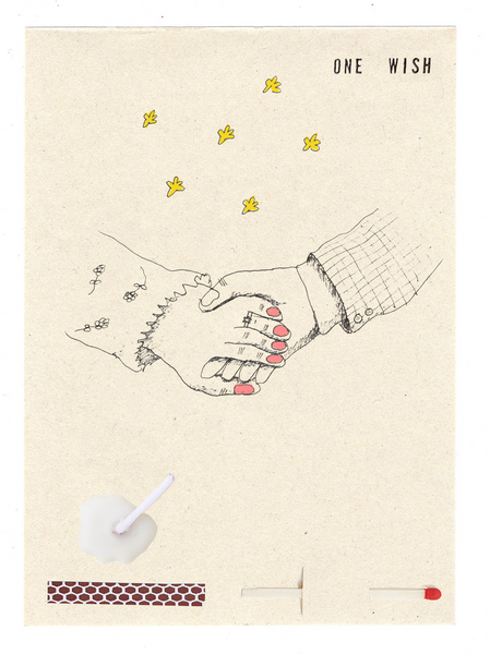 Wish Card - Holding Hands