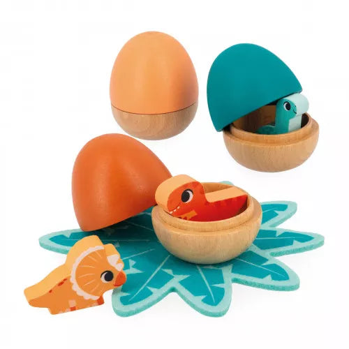 Janod - Dino - Surprise Eggs