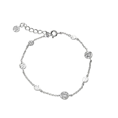 Dot Bracelet - Silver Plated