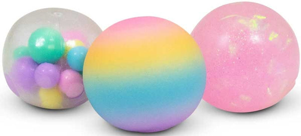 Scrunchems Unicorn Squish Ball 3 Pack