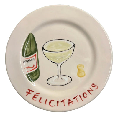Felicitations Plate