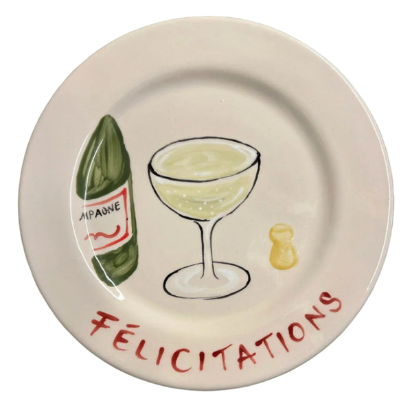 Felicitations Plate
