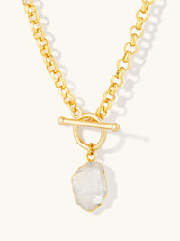 Deity Moonstone Necklace