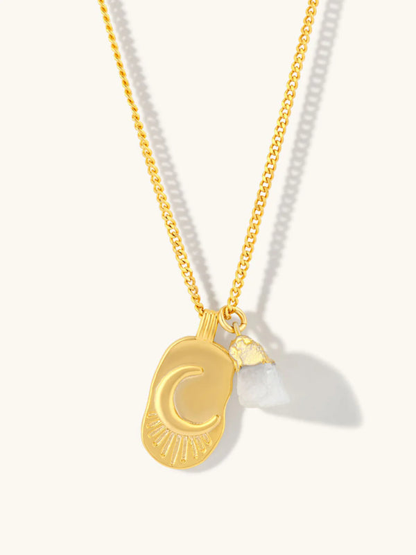 Luna Moonstone Necklace