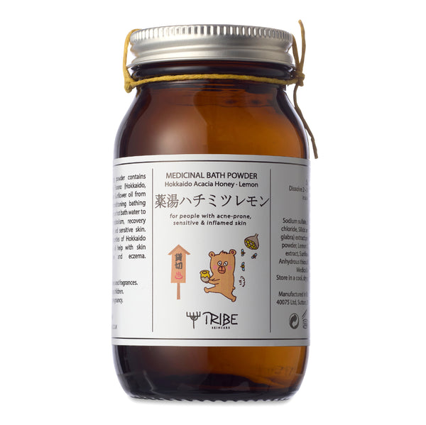 Japanese Bath Powder with Hokkaido Honey & Lemon 200g