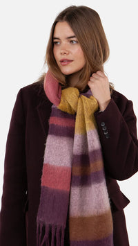 Eluzabeth Scarf - Aubergine