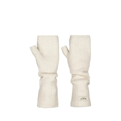 Darty Fingerless Gloves - Cream