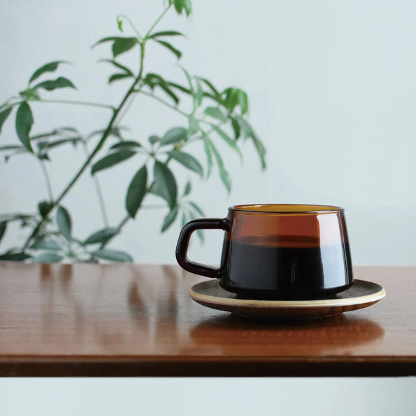 Sepia Cup & Saucer: 270ml - Amber