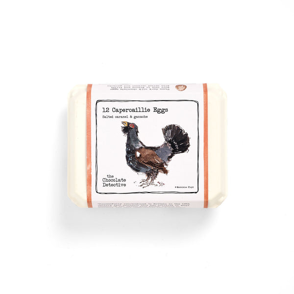 12 Chocolate Capercaillie Eggs