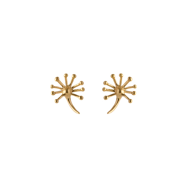Dandelion Earsticks - Gold Plated