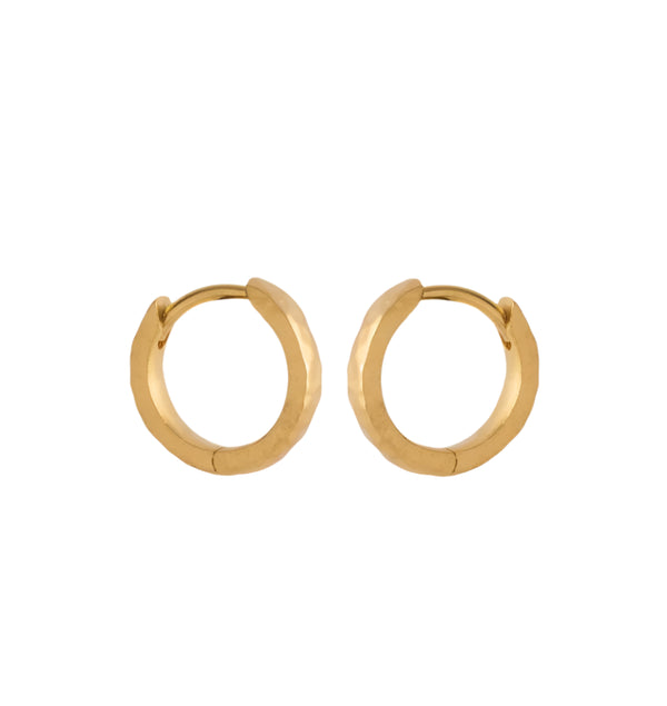 Poetry Huggies - Gold Plated