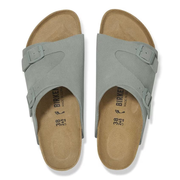 Zurich Suede Leather - Pure Sage