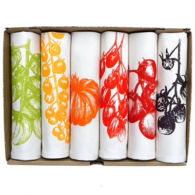 Napkin Gift Set of 6 - Tomato