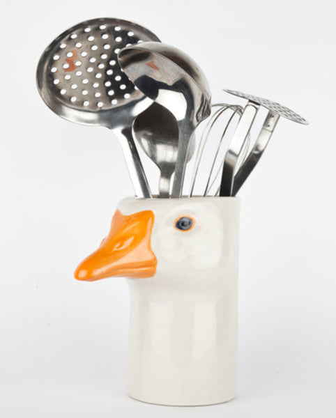 Goose Utensil Pot