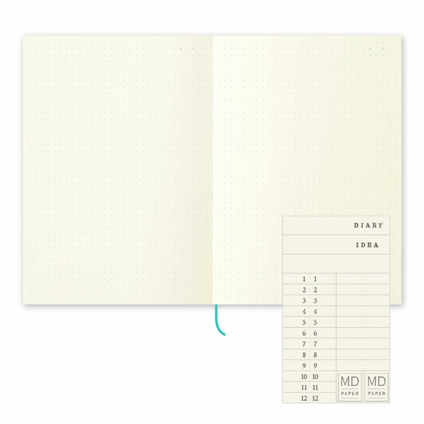 MD Notebook Journal - Dot Grid - A5 - 192 Pages